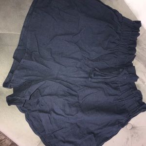 Navy blue shorts